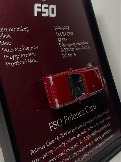 FSO Polonez Caro Model w Ramce – widok z góry