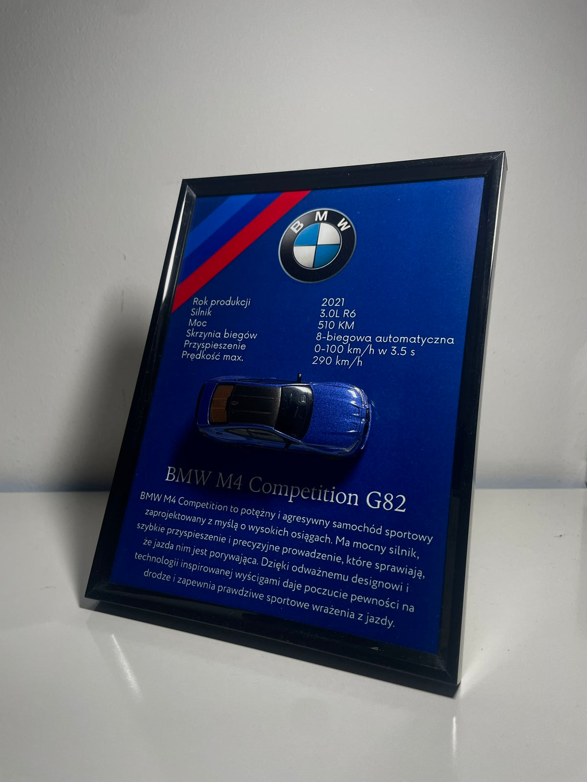 BMW M4 Competition G82 – Model w Ramce